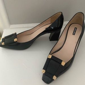 Giorgio Armani Black Block Heels